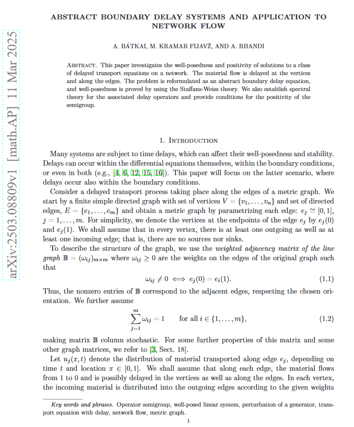 Fließende Systeme und versteckte Verzögerungen: Eine mathematische Reise durch komplexe&nbsp;Netzwerke